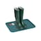 Fleming Supply All Weather Boot Tray Water Resistant Plastic Shoe Mat for Indoor and Outdoor Use, (Teal, Small) 620971KJO - alternate 1
